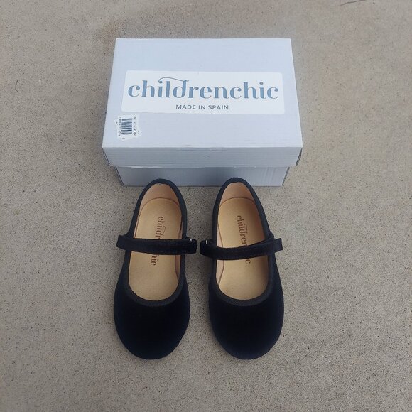 Black Velvet Mary Jane Shoe - Picture 3 of 8